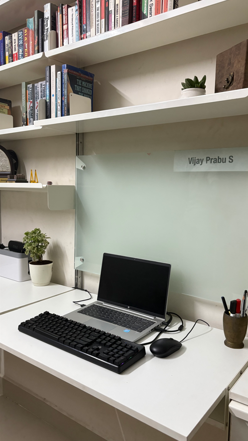 The desk